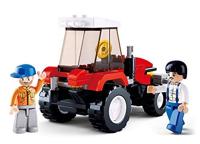 Sluban Tractor bouwstenen set (M38-B0556) - thumbnail