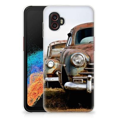 Samsung Galaxy Xcover 6 Pro | Siliconen hoesje | met foto Vintage Auto