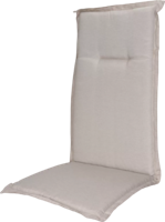 Pro Garden stoelkussen 120 x 50 cm katoen beige - thumbnail