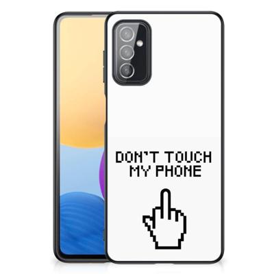 Samsung Galaxy M52 | Telefoon Hoesje | Finger Don&apos;t Touch My Phone
