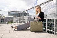 Reisenthel Daily Shopper-Rhombus Olive - thumbnail