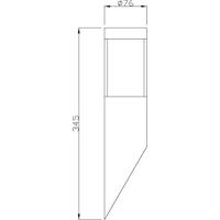 Deko Light Porrima I 731106 Wandlamp GU10 Zilver - thumbnail