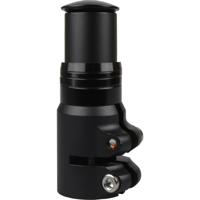 VWP Adapter 28,6 / 50 / 28,6 mm mat zwart - thumbnail