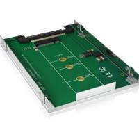 ICY BOX IB-M2U01 Converter voor M.2 PCIe SSD naar 2,5" U.2 SSD wisselframe - thumbnail