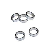 VWP balhoofdtussenring spacer alu 10mm 1" zilver p/5 - thumbnail