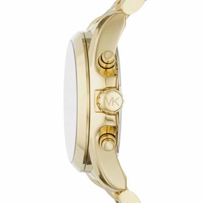 Michael Kors Dames Bradshaw goudkleurig chronograaf horloge MK5739