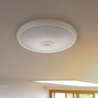 LED Plafondlamp - Bewegingssensor & Schemerschalelaar - Rond - Ø29 cm - 12 watt - 1160 Lumen - 4000K neutraal wit - Wit - IP20 voor binnen - thumbnail