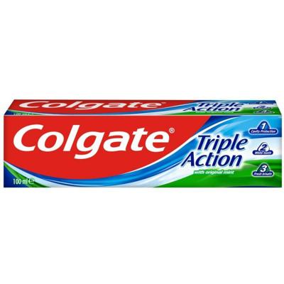Colgate Colgate Tandpasta 100 ml Triple Action Colgate Colgate Tandpasta 100 ml Triple Action