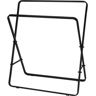 Handdoekrek metaal - zwart Handdoekrek metaal - zwart