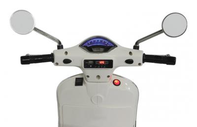 JAMARA Elektrische Vespa scooter Ride On (Wit)