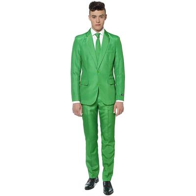 Suitmeister Maatpak Solid Groen Heren