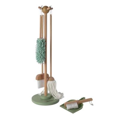 Dantoy houten schoonmaakset, 6dlg.