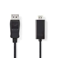 DisplayPort - HDMI-kabel | DisplayPort male - HDMI-connector | 3,0 m | Zwart - thumbnail