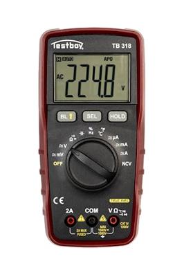 Testboy TB 318 Multimeter Digitaal CAT IV 1000 V