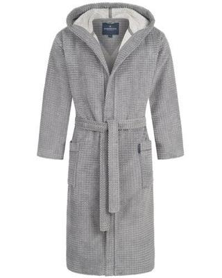 Morgenstern Morgenstern PHIL Heren Badjas dunkelgrau M