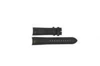 Horlogeband Burberry BU1855 / BU1858 / BU1860 Leder Zwart 22mm - thumbnail