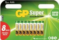 AAA batterijen multipack - 8 stuks | GP | Alkaline | GP0080 - thumbnail