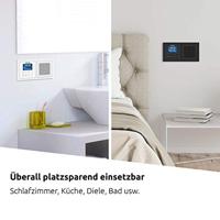 TechniSat DIGITRADIO UP 1 Muur gemonteerd Analoog & digitaal Zwart - thumbnail