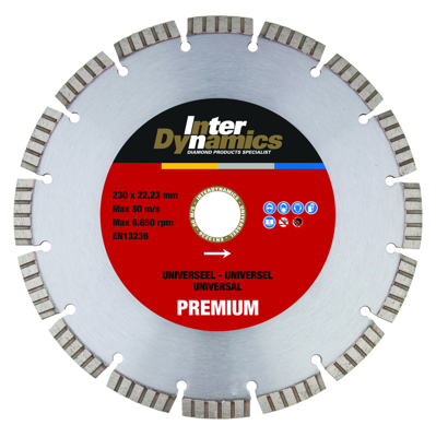 DIAM.BLAD BETON PRM 2 ST. 125