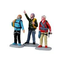 Vertical Mountain Climbers Set Of 3 Kerst LEMAX - Lemax