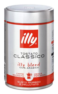 illy - Gemalen Koffie - Classico (moka maling)