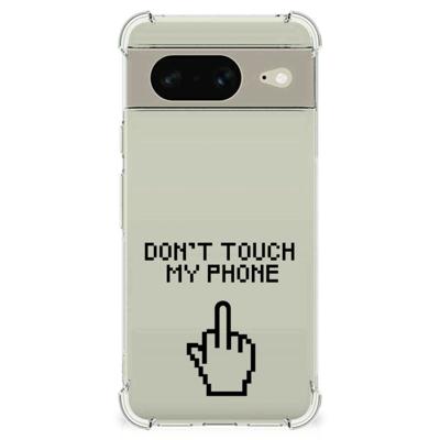 Google Pixel 8 Anti Shock Case Finger Don't Touch My Phone Google Pixel 8 Anti Shock Case Finger Don't Touch My Phone