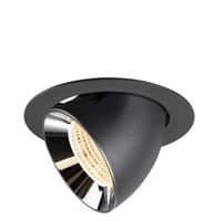 SLV InbouwspotNuminos Gimble XL zwart/chroom 2700K - 55gr - 1009872 - thumbnail