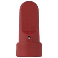REV 0512159555 Koppeling met randaarde Rubber 250 V Donkerrood IP20 - thumbnail