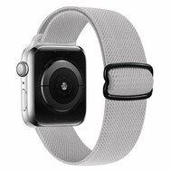 Solo Loop Nylon bandje - Grijs - Geschikt voor Apple Watch 38mm / 40mm / 41mm / 42mm