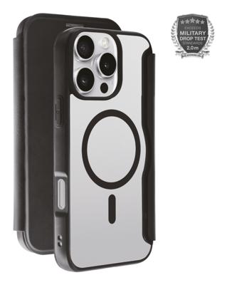 Vivanco MAG PREMIUM Booklet Apple iPhone 16 Pro Max Zwart Inductieve lading, Zanddicht, Spatwaterdicht, Stofdicht, Stootbestendig Vivanco MAG PREMIUM Booklet Apple iPhone 16 Pro Max Zwart Inductieve lading, Zanddicht, Spatwaterdicht, Stofdicht, Stootbestendig