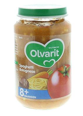 Olvarit Olvarit Spaghetti Bolognese 8m10 (200g) Olvarit Olvarit Spaghetti Bolognese 8m10 (200g)