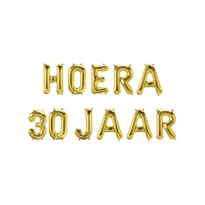 Folie ballon hoera 30 jaar