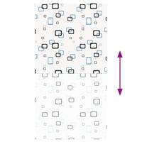 Doucherolgordijn 120x240 cm stofbreedte 116 cm - thumbnail