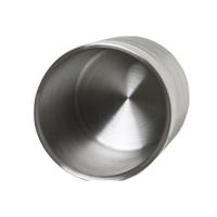 Wijnfleskoeler Home ESPRIT Gouden Zilverkleurig Roestvrij staal 12 x 12 x 18 cm - thumbnail