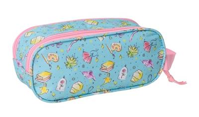 Pennenetui met 2 vakken Frozen Roze Hemelsblauw 21 x 8 x 6 cm 3D Pennenetui met 2 vakken Frozen Roze Hemelsblauw 21 x 8 x 6 cm 3D