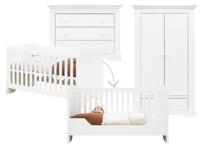 Bopita 3-delige meegroeikamer wit Narbonne - thumbnail