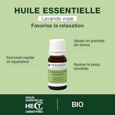 Pranarôm Essentiële Olie Echte Lavendel Bio 10ml