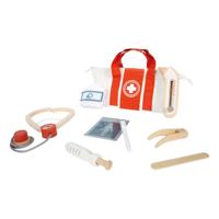 Small Foot - dokterstas speelset rood - 8dlg. - thumbnail