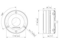 Lavoce DN10.14 1 Hogetoon-driver Belastbaarheid RMS=30 W 8 Ω - thumbnail