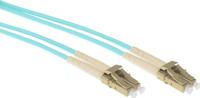ACT 3 meter multimode 50/125 OM3 duplex armored fiber patch kabel met LC connectoren - thumbnail