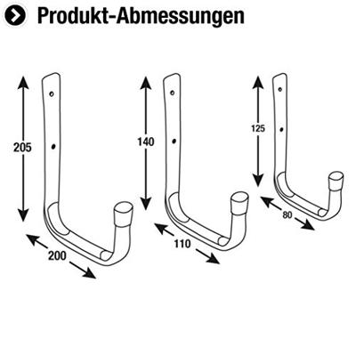 Connex Set Van Verschillende Wandhaken 6St - DY31000