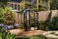 Royal Well Anne I tuinkas 150x150 cm zwart met 3mm veiligheidsglas (inclusief fundament)- - Aluminium- Royal Well - thumbnail