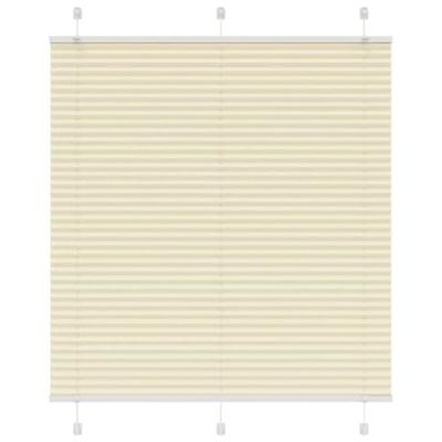 Pliss rolgordijn 120x150cm stofbreedte 119,4cm polyester crme