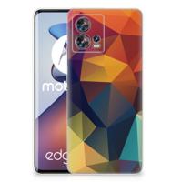 Motorola Edge 30 Fusion | TPU Hoesje | Polygon Color - thumbnail