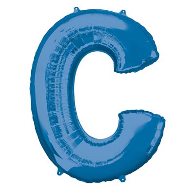 Amscan Folieballon Letter C 63 X 81 Cm Blauw Amscan Folieballon Letter C 63 X 81 Cm Blauw