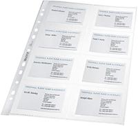 Showtas leitz premium visitekrt pp a4 glashelder | 10 stuks - thumbnail