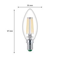 Philips 8720169325074 LED-lamp Energielabel A (A - G) E14 2.3 W = 40 W Warmwit 3 stuk(s) - thumbnail