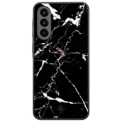 Samsung Galaxy A36 hoesje - Marmer zwart