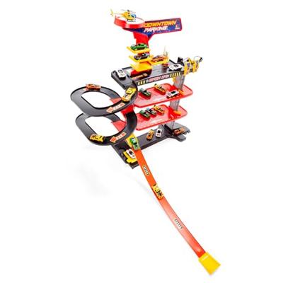 Parkeergarage met voertuigen Moltó