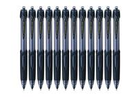 Balpen uni-ball powertank m zwart | 12 stuks - thumbnail